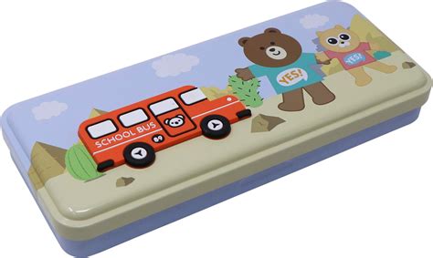 metal pencil box with lock|multifunction pencil box.